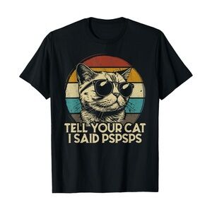 Black Cat Graphic T-Shirt